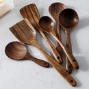 Kit Utensílios de Cozinha em Madeira Ecológica - TREND+ (COMPRE 4 LEVE 7)